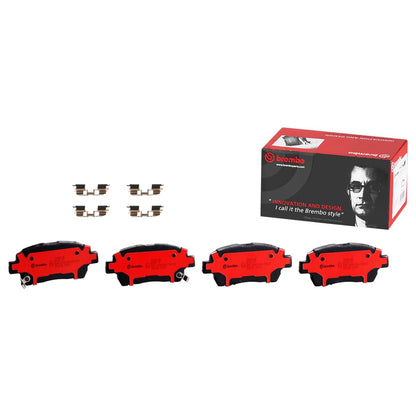 BREMBO P83051N Brembo P83051N Premium Ceramic Front Disc Brake Pad Set BYD/TOYOTA/TOYOTA (FAW) OE# 044650W050