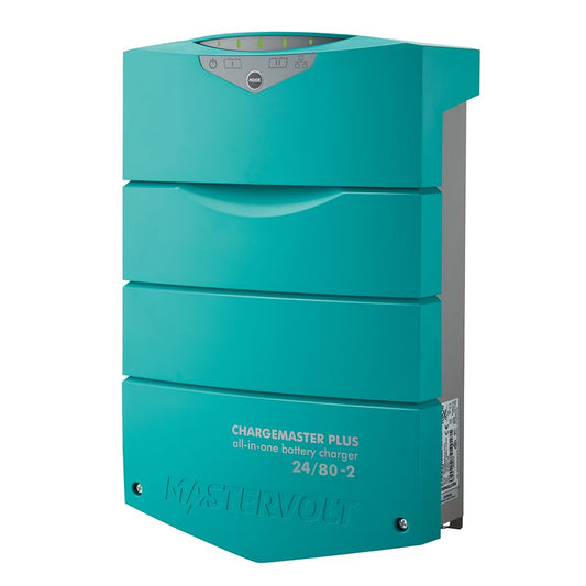 MASTERVOLT 44320805 Mastervolt ChargeMaster Plus 24/80-2 Czone, Teal, One Size