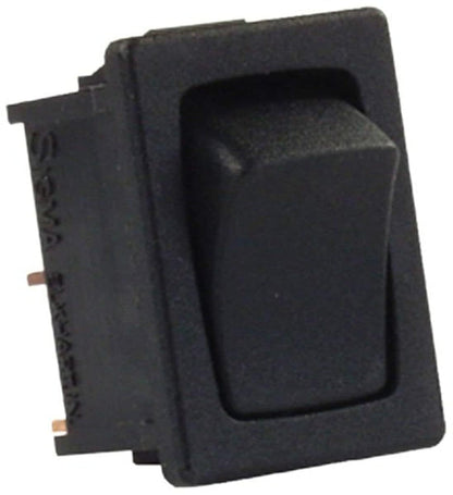 JR PRODUCTS 12811-5 JR Products 12811-5 Black 12V Mini Momentary On/Off Switch