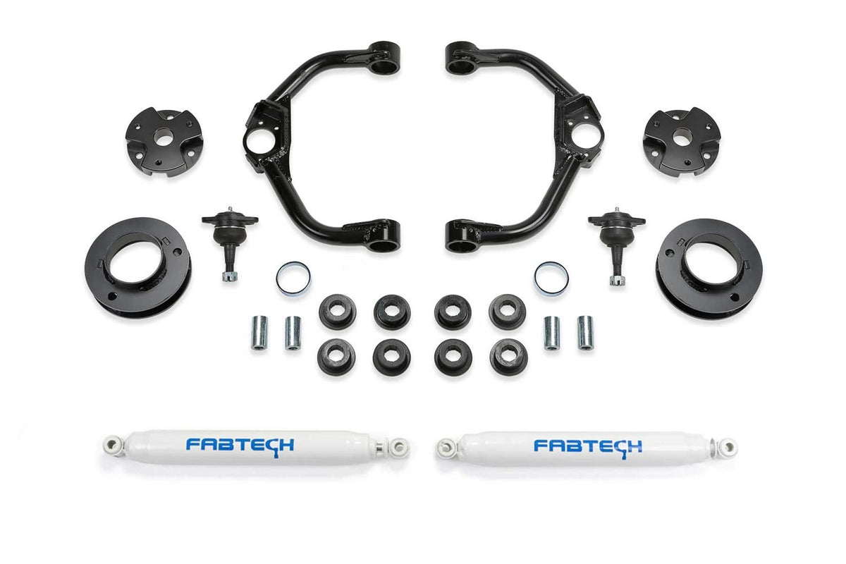 FABTECH K3167 Fabtech K3167 Performance Lift System w/Shocks 3 in. Lift For PN[FTS23202/FTS23204/FTS7188] Performance Lift System w/Shocks
