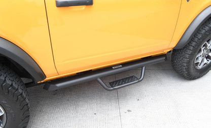 GO RHINO D20057T Go Rhino Dominator Xtreme D2 Side Steps Side Steps | 57" Mild Steel, Textured Black | D20057T