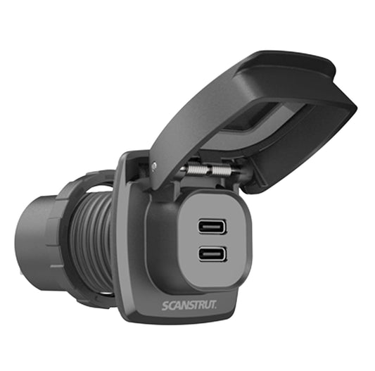 SCANSTRUT SC-USB-F3 Scanstrut SC-USB-F3 FLIP PRO MAX - DUAL USB-C CHARGE SO
