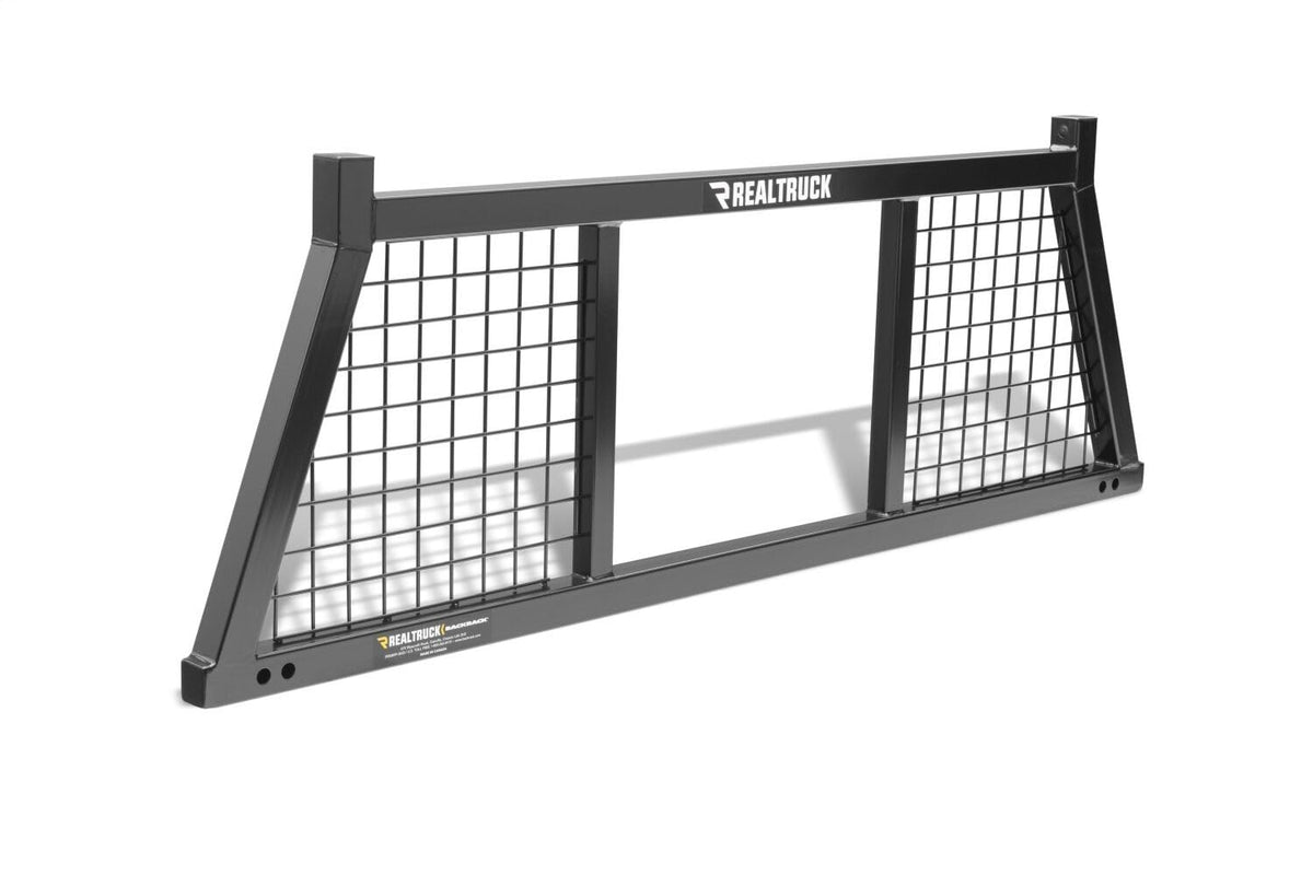 BACKRACK 149SM RealTruck BACKRACK Half Safety Rack Frame Only | Black, No Drill | 149SM | Fits 2019-2025 Chevrolet/GMC Silverado/Sierra 1500; 2008-2019 & 2022-2025 Toyota Tundra; 2004-2025 Ford F-150 & Others