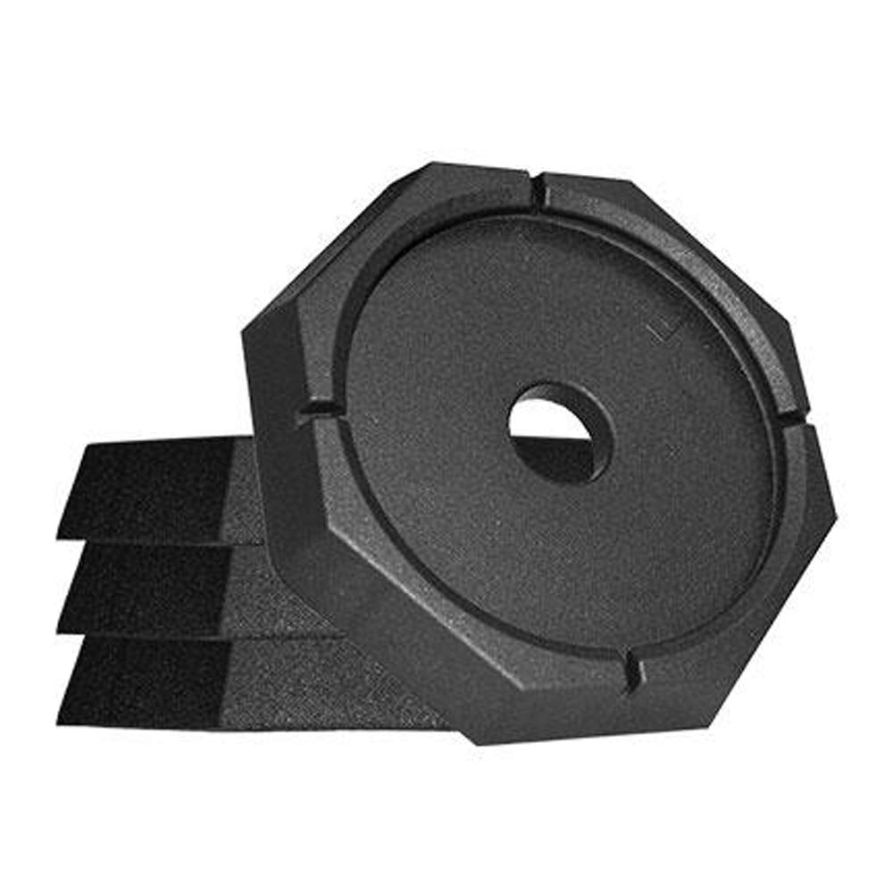 SNAPPAD EQLXSP6 SnapPad EQ Permanently Attached RV Leveling Jack Pad for Equalizer Landing Feet (4 Octagon + 2 Grand)