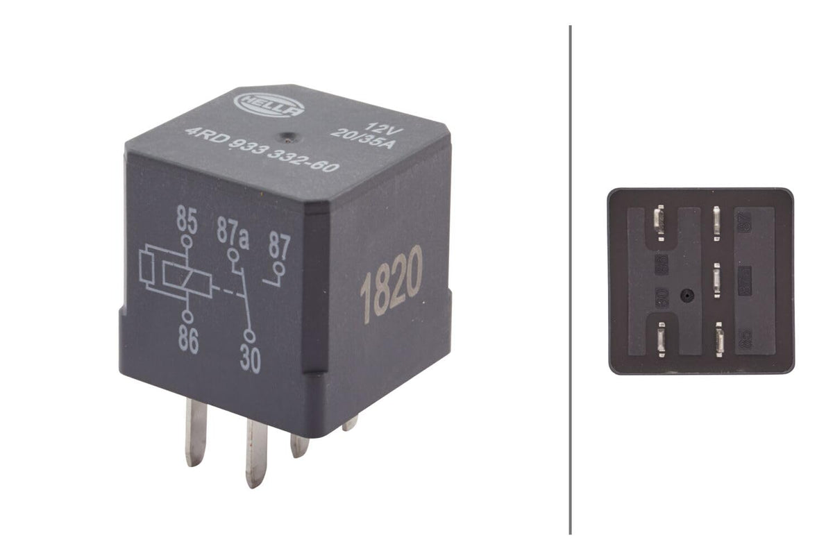 Hella 933332601 Relay, Main Current