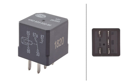 Hella 933332601 Relay, Main Current