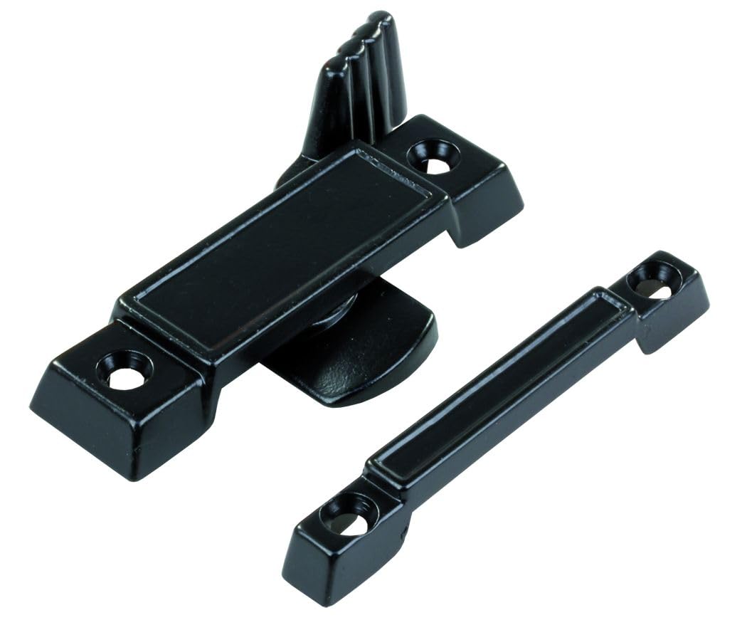 JR PRODUCTS 20435 JR Products 20435 Hehr Style Window Latch,Black