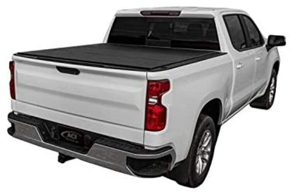 Lomax B3050059 LOMAX B3050059 Hard Tri-Fold Cover; Black Urethane Finish; Single Rail;
