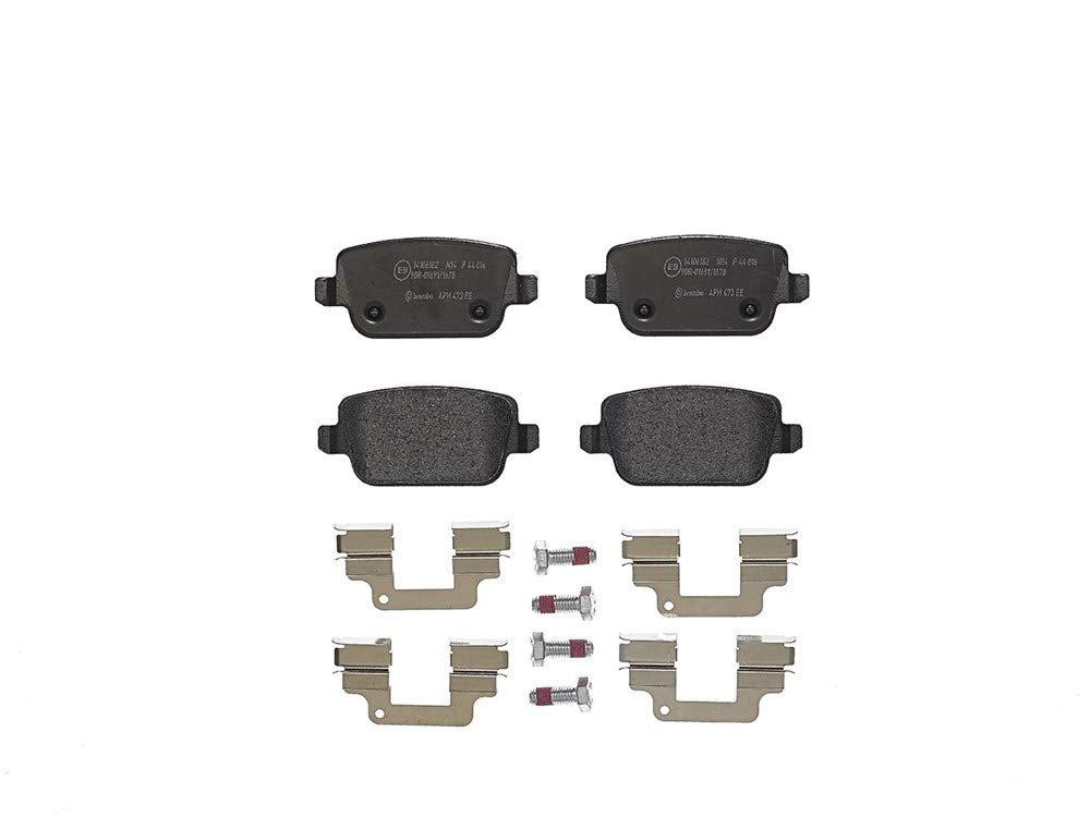 BREMBO P44016 Brembo P44016 Low-Met Rear Disc Brake Pad Set LAND ROVER OE# LR023888