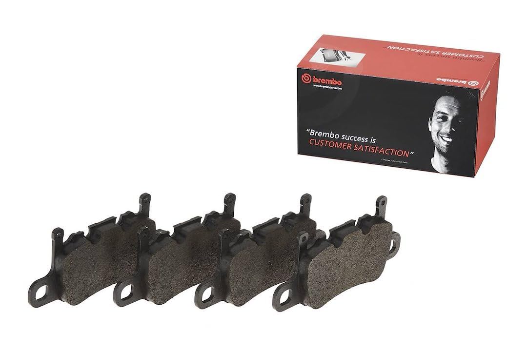 BREMBO P65037 Brembo P65037 Low-Met Rear Disc Brake Pad Set PORSCHE OE# 99135294881