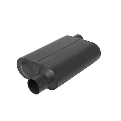 FLOWMASTER 8042543 Flowmaster 8042543 40 Series Muffler 409S - 2.50 Offset In and 2.50 Offset Out - Aggressive Sound