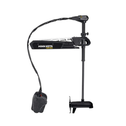 MINN KOTA 1368668 Minn Kota Fortrex Bow-Mount Electric Trolling Motor with Dual Spectrum CHIRP Sonar – 80 Lb. Thrust, 52 In. Shaft, Freshwater