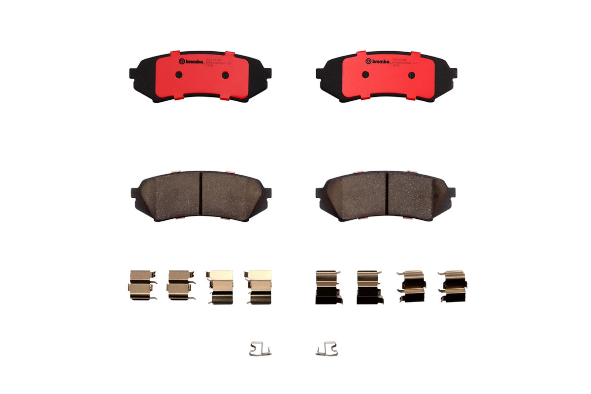 BREMBO P83049N Brembo P83049N Premium Ceramic Rear Disc Brake Pad Set LEXUS/TOYOTA/TOYOTA (FAW) OE# 04466YZZC4
