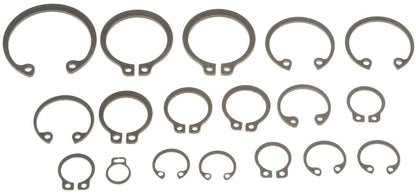 DORMAN 49899 Dorman 49899: External Retaining Ring Assortment - 1/4 In.-1 In. (6.3mm-25.4mm)