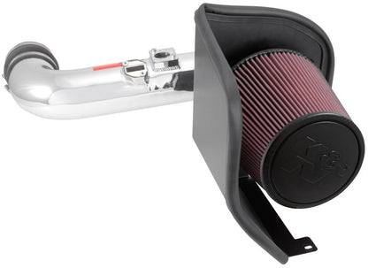 K&N 77-3077KP Cold Air Intake System: High-Flow Air Filter