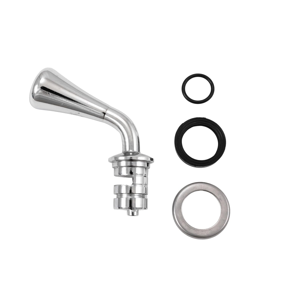 TRAILFX WXV009 TrailFX WXV009 Winch Clutch Lever, Replacement for TrailFX XV95 Series Winch Part WXV95B, Chrome Finish, Bolt-in Clutch Handle