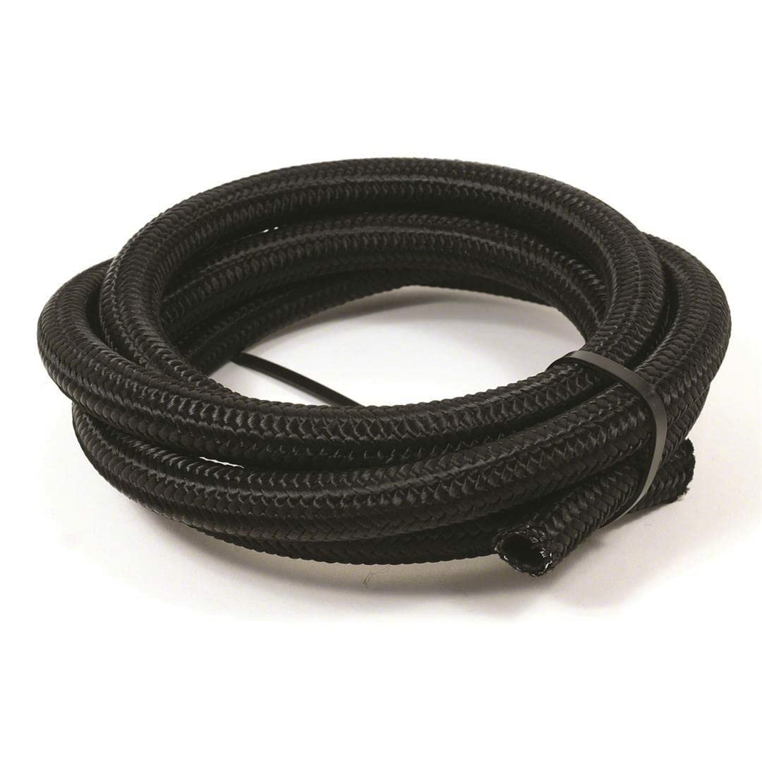 SPEEDFX 5351210 Speedfx 5351210 BLK NYLON SS BRD HOSE -12AN X 10'