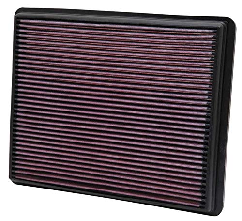 K&N FILTER 33-2129 K&N High-Flow Original Lifetime Engine Air Filter: Increase Power: Compatible with 1999-2020 Cadillac/Chervolet/GMC: Escalade, Avalanche, Cheyenne, Silverado, Suburban, Tahoe, Sierra, Yukon, 33-2129