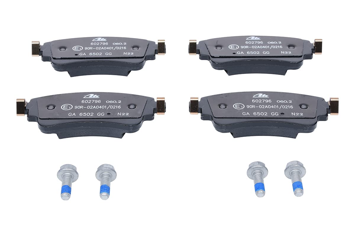 ATE 602796 ATE Original Semi-Metallic Rear Disc Brake Pad Set 602796 for Audi