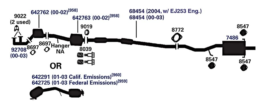 AP EXHAUST 642291 AP Exhaust Products AP Exhaust 642291 Catalytic Converter