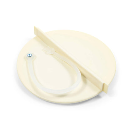 CAMCO 40533 Camco Lid Replacement Cap Kit Tank Cover with 2 Caps Included and Lanyards for Outdoor Spaces, Patio, Garden, and Lawn Use, Beige