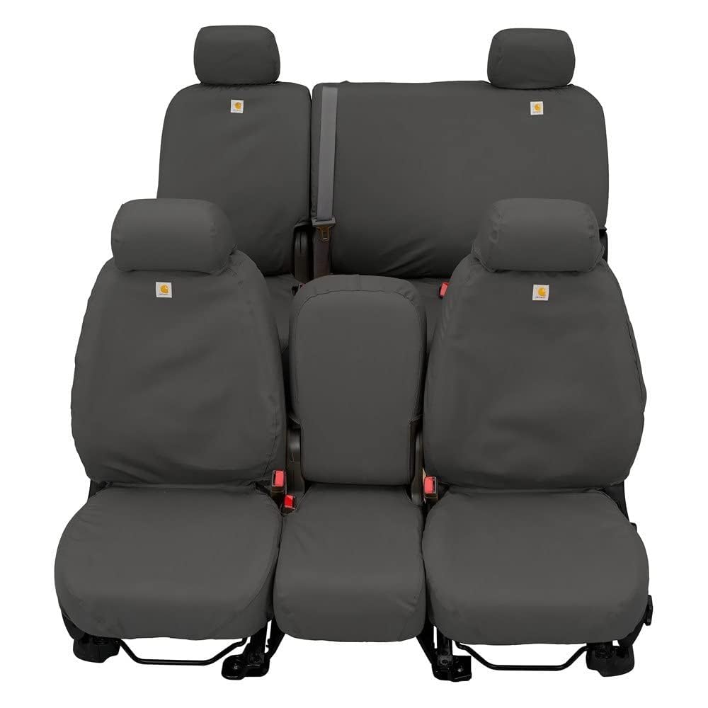 Covercraft SSC7527CAGY Carhartt SeatSaver Custom Second Row Seat Covers - Gravel