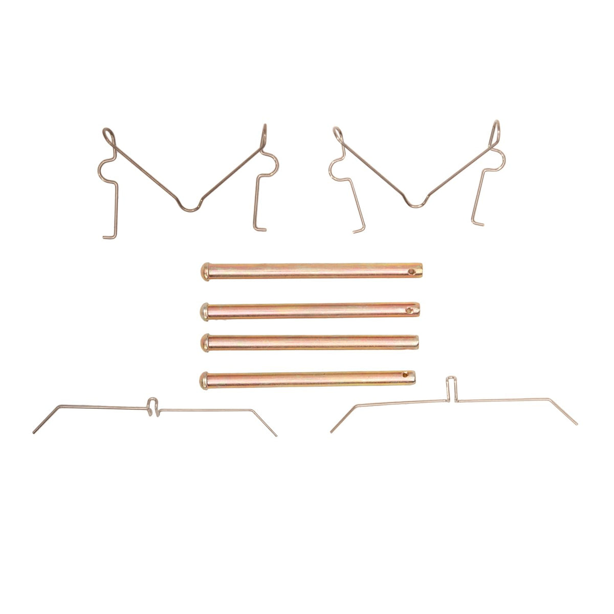 Dynamic Friction 340-76080 DFC Front Disc Brake Hardware Kit