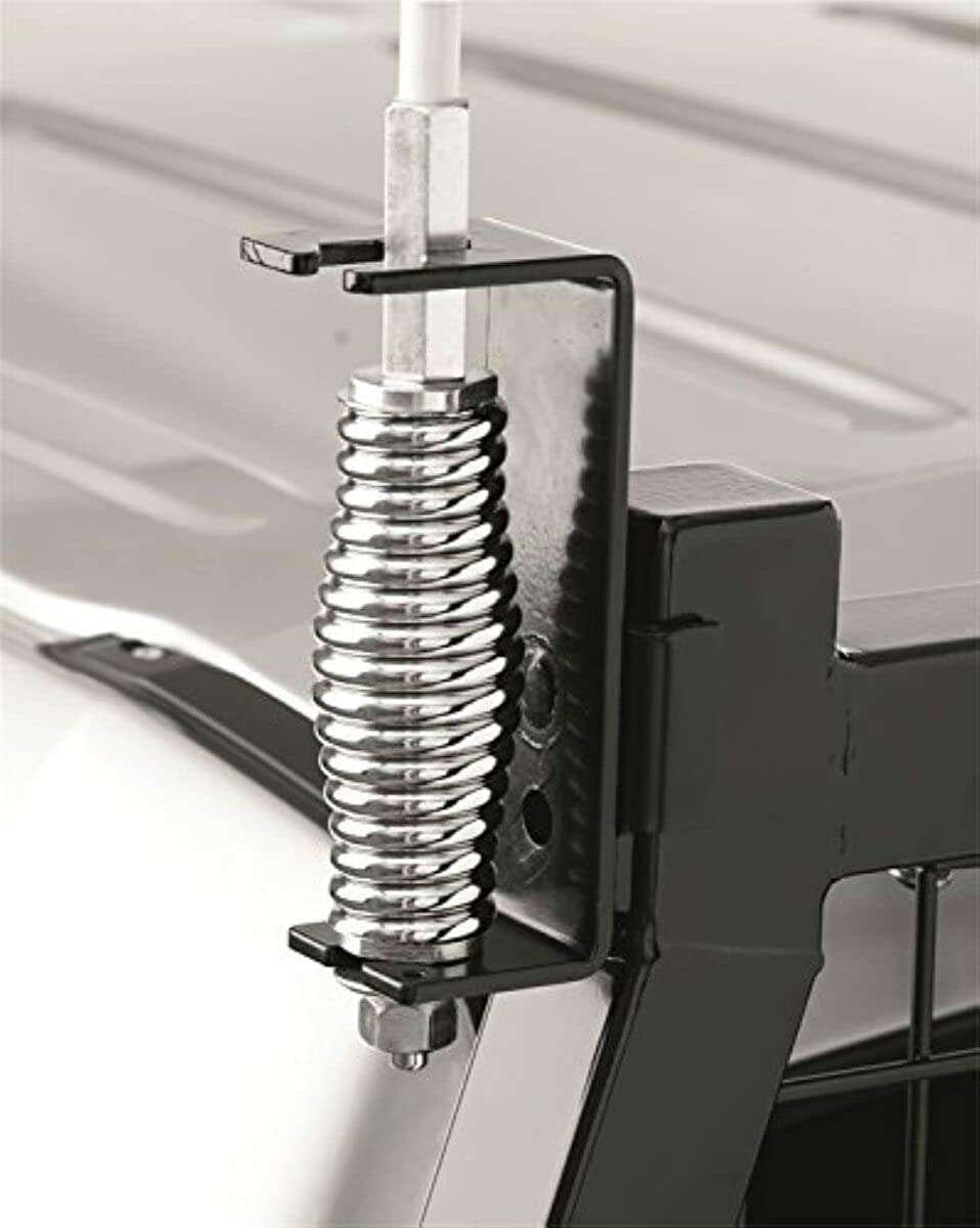 BACKRACK 41008 BACKRACK RealTruck Mining Whip Holder | Black, No Drill | 41008 | Universal w Frame's