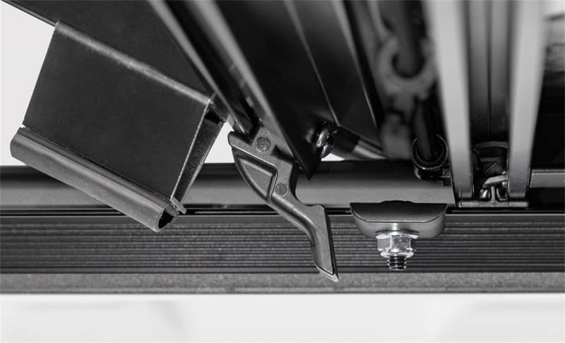 Lomax B3050059 LOMAX B3050059 Hard Tri-Fold Cover; Black Urethane Finish; Single Rail;