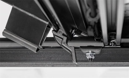 Lomax B3050059 LOMAX B3050059 Hard Tri-Fold Cover; Black Urethane Finish; Single Rail;