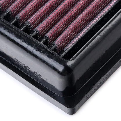 K&N FILTER 33-5032 K&N Engine Air Filter: Increase Power & Acceleration, Washable, Premium, Replacement Car Air Filter: Compatible with 2014-2019 Mercedes V6 (C400, C43, C450, AMG, E450, GLC43, GLE400, GLS400), 33-5032