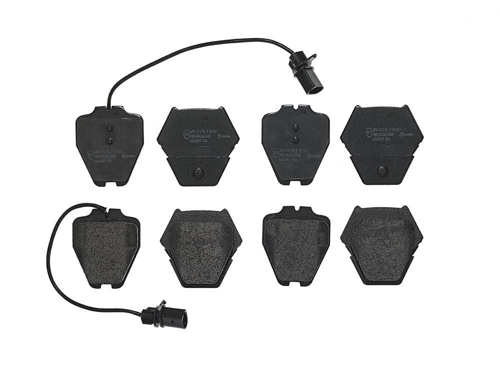 BREMBO P85067 Brembo P85067 Low-Met Front Disc Brake Pad Set AUDI/VW OE# 4B0698151S