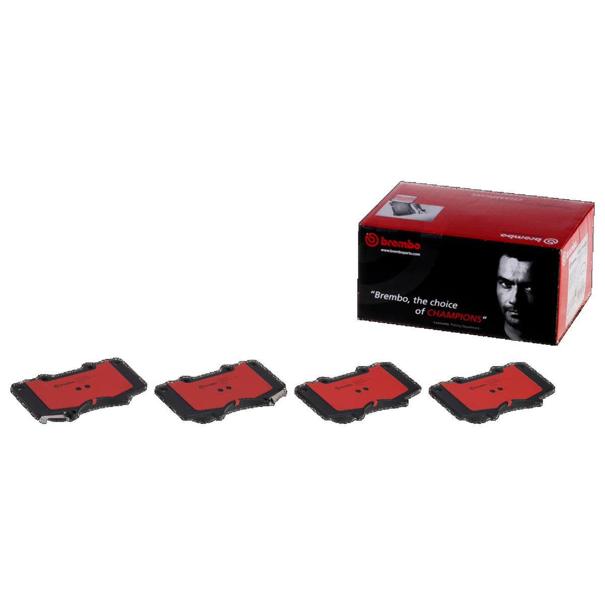BREMBO P83066N Brembo P83066N Premium Ceramic Front Disc Brake Pad Set CHANGAN/LEXUS/MITSUBISHI/MITSUBISHI (GAC)/TOYOTA OE# 4605A472
