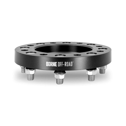 MISHIMOTO BNWS-005-381BK Mishimoto Borne Off-Road Wheel Spacers 6X139.7, 78.1mm Center Bore, M14 X 1.5 Thread Size, 1.5" Thick, Black