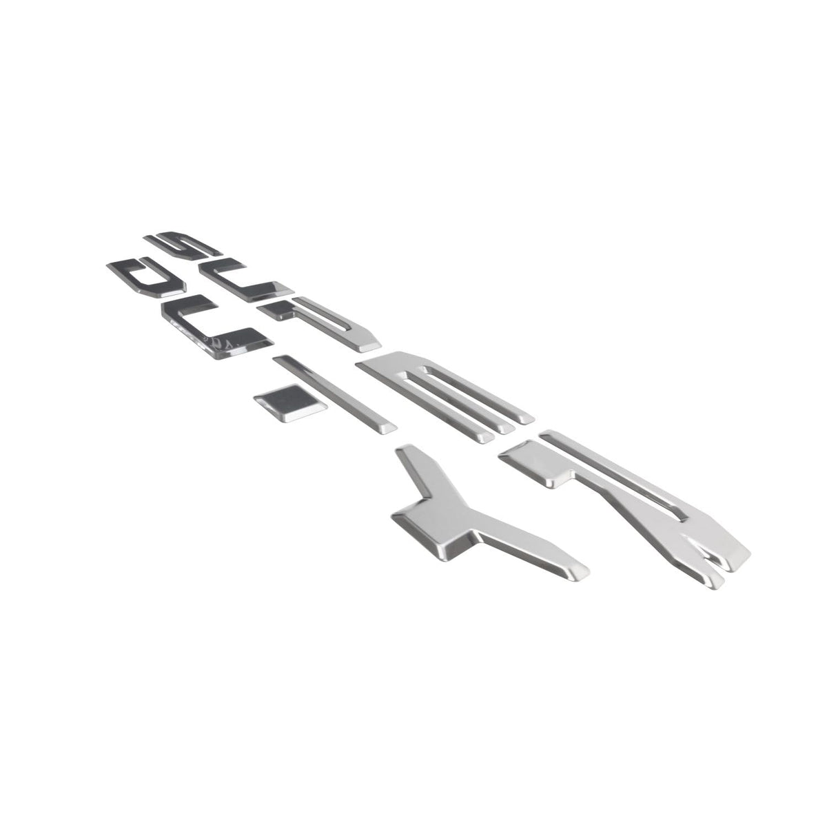 PUTCO 55562FD Putco Ford Super Duty Hood Lettering Kit - Stainless Steel - Cut Lettering - Fits Ford F250, F350, F450 2023-2027