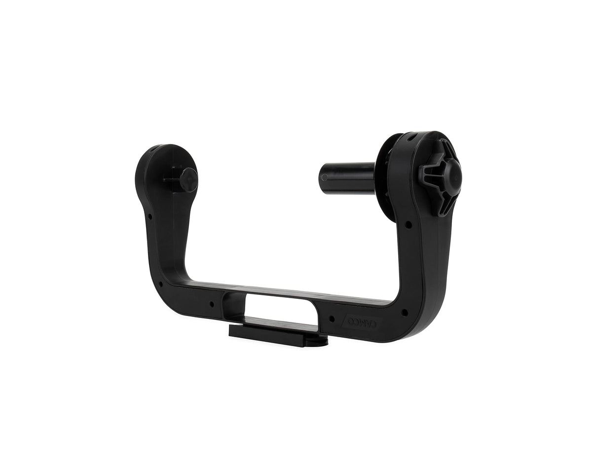 CAMCO 57115 Camco Paper Towel Holder – Ideal for Compact Areas – Features Mountable Design and Adjustable Side Knob – Black (57115)