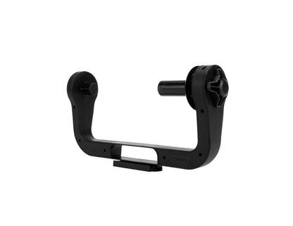 CAMCO 57115 Camco Paper Towel Holder – Ideal for Compact Areas – Features Mountable Design and Adjustable Side Knob – Black (57115)