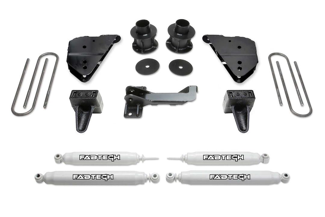 Fabtech K2404 4' BUDGET SYSTEM WITH PERFORMANCE S
