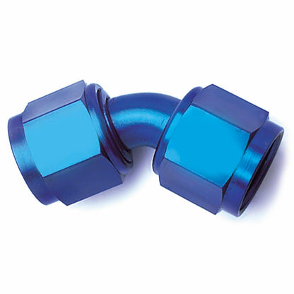 SPEEDFX 561045 SpeedFX Coupler Fitting 561045, 45 Degree, Swivel Coupler, 10AN, Anodized, Blue, Aluminum, Single
