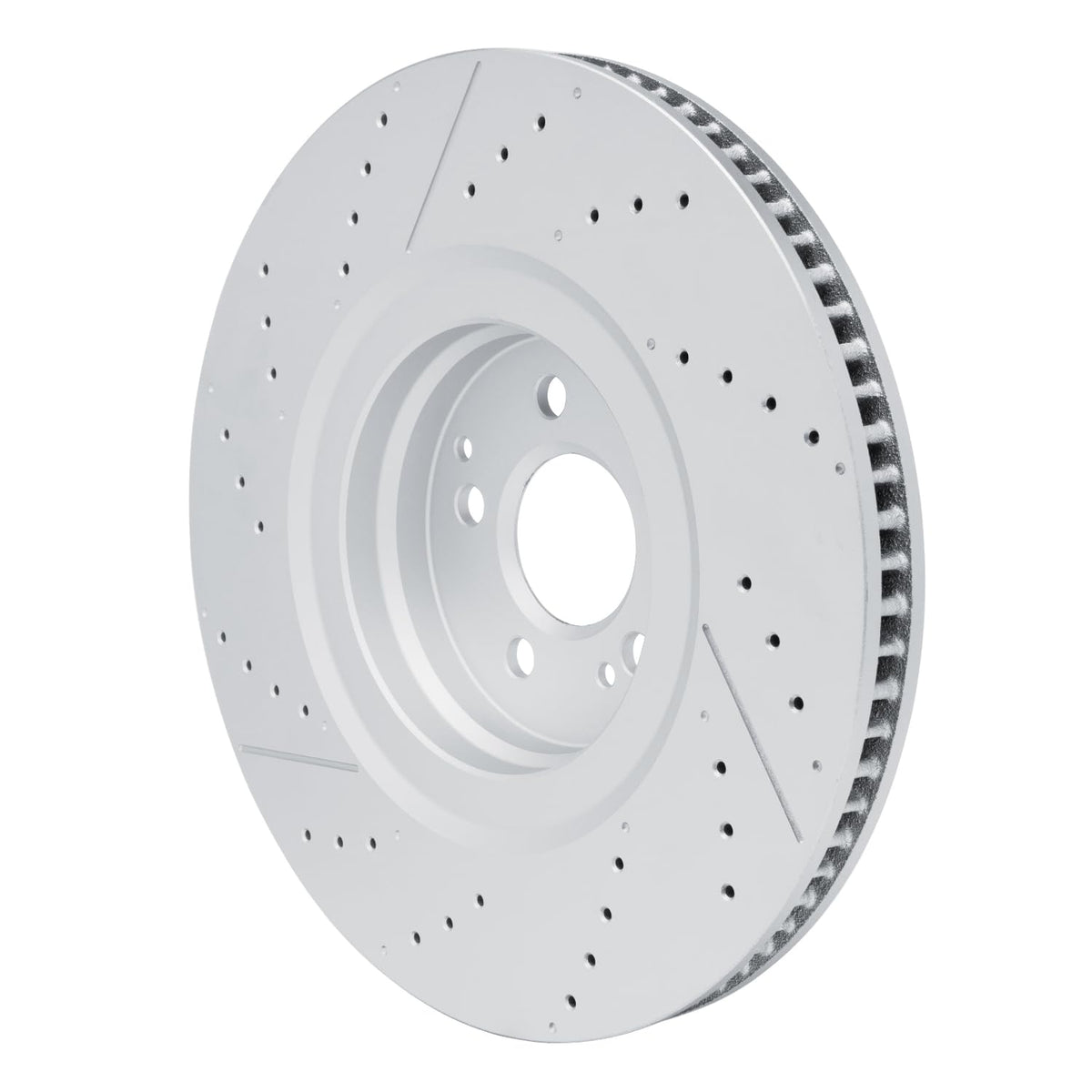 Dynamic Friction 634-63194 GEOSPEC COATED ROTOR-DRILLED AND SLOTTED