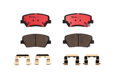BREMBO P30070N Brembo P30070N Premium Ceramic Front Disc Brake Pad Set HYUNDAI OE# 58101B1A00
