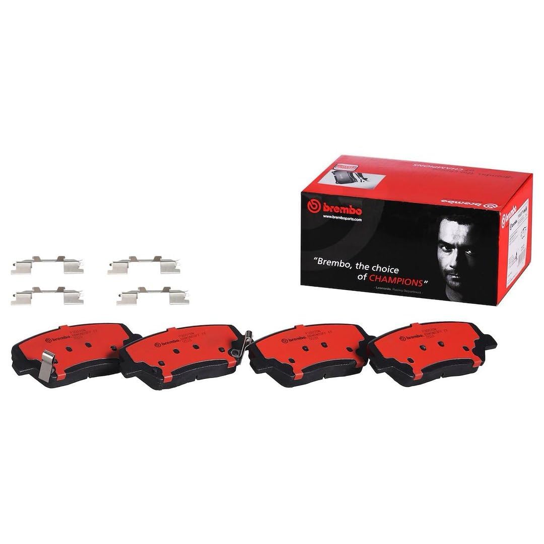 BREMBO P30070N Brembo P30070N Premium Ceramic Front Disc Brake Pad Set HYUNDAI OE# 58101B1A00