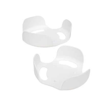 CAMCO 43601 Camco Stack-A-Plate Holder | 2 Different Sizes of Plate Holders | One Plate Holder Fits Plates Up to 7.25” & Other Dish Holder Fits Plates Up to 10.25” | Great for Travel, RV Storage & More (43601)