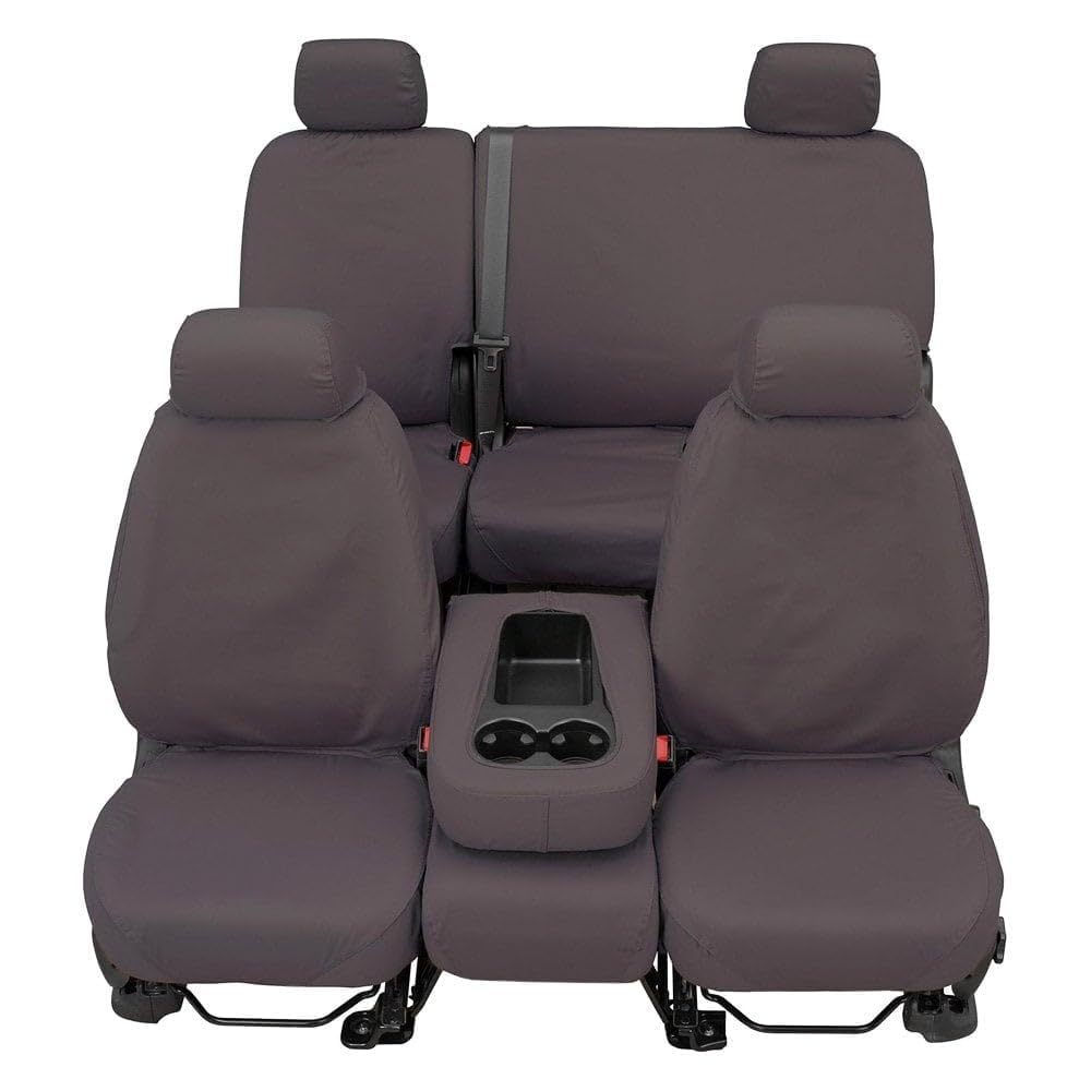 COVERCRAFT SS7509PCGY Covercraft Polycotton Seat Saver Custom Seat Covers, Grey