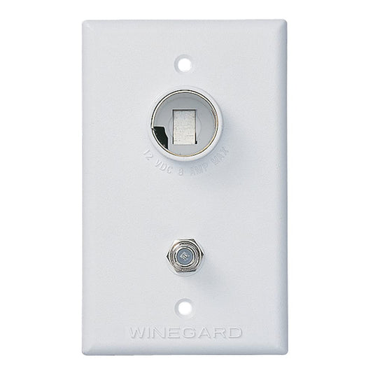 WINEGARD TG-7341 Winegard PA1200-2 Company TG-7341 Tv Outlet/Receptacle White