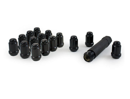 GORILLA K4CS-12150BGR Gorilla Automotive 21132BC Small Diameter Acorn Black 4 Lug Kit (12mm x 1.50 Thread Size)