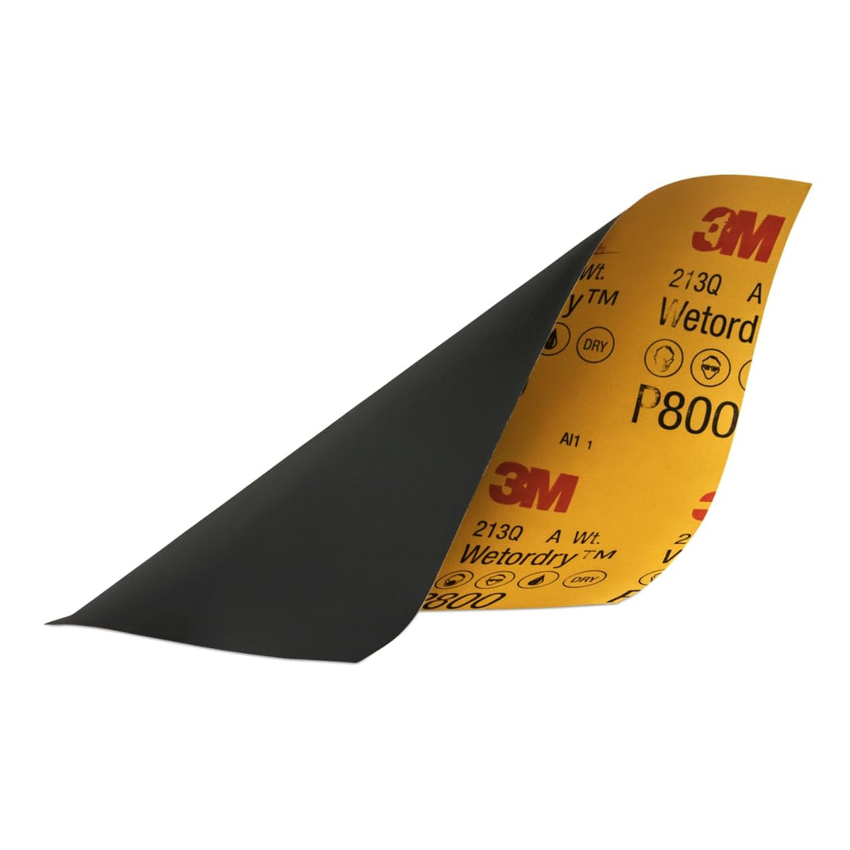 3M 32035 3M Wetordry Sandpaper, 32035, 800 Grit, 9 in x 11 in, 5 Sheets Per Pack
