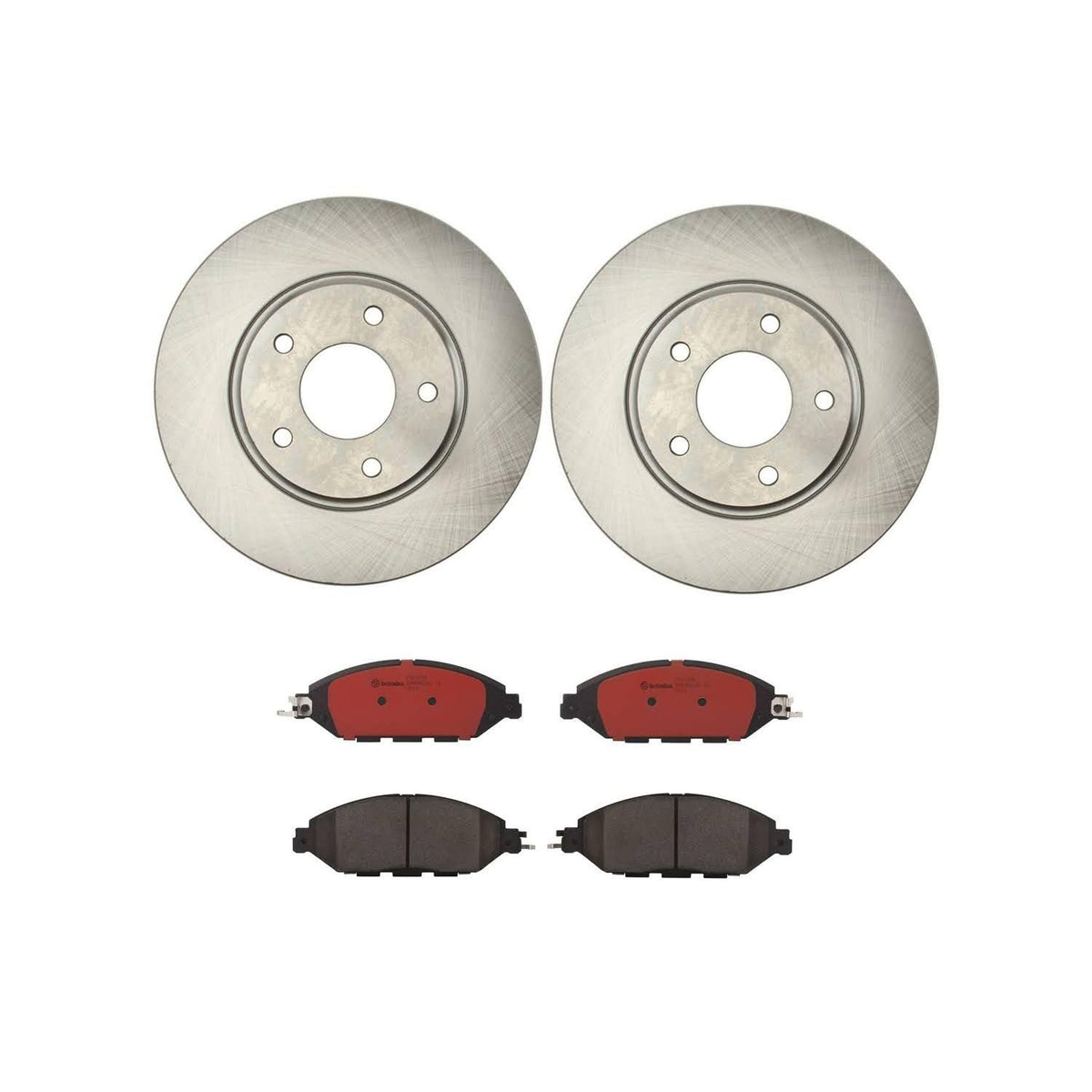 BREMBO KT00518 Brembo KT Series Premium Brake Kit (KT00518) for Nissan Pathfinder 2016-2016 | High-Performance Brake Pads & Rotors | Direct OE Replacement