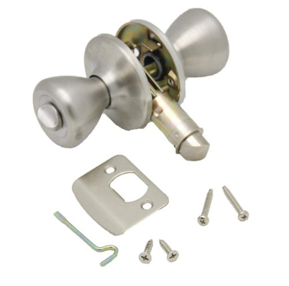 AP PRODUCTS 013-202-SS AP Products 013-202-SS Privacy Lock Set , Silver