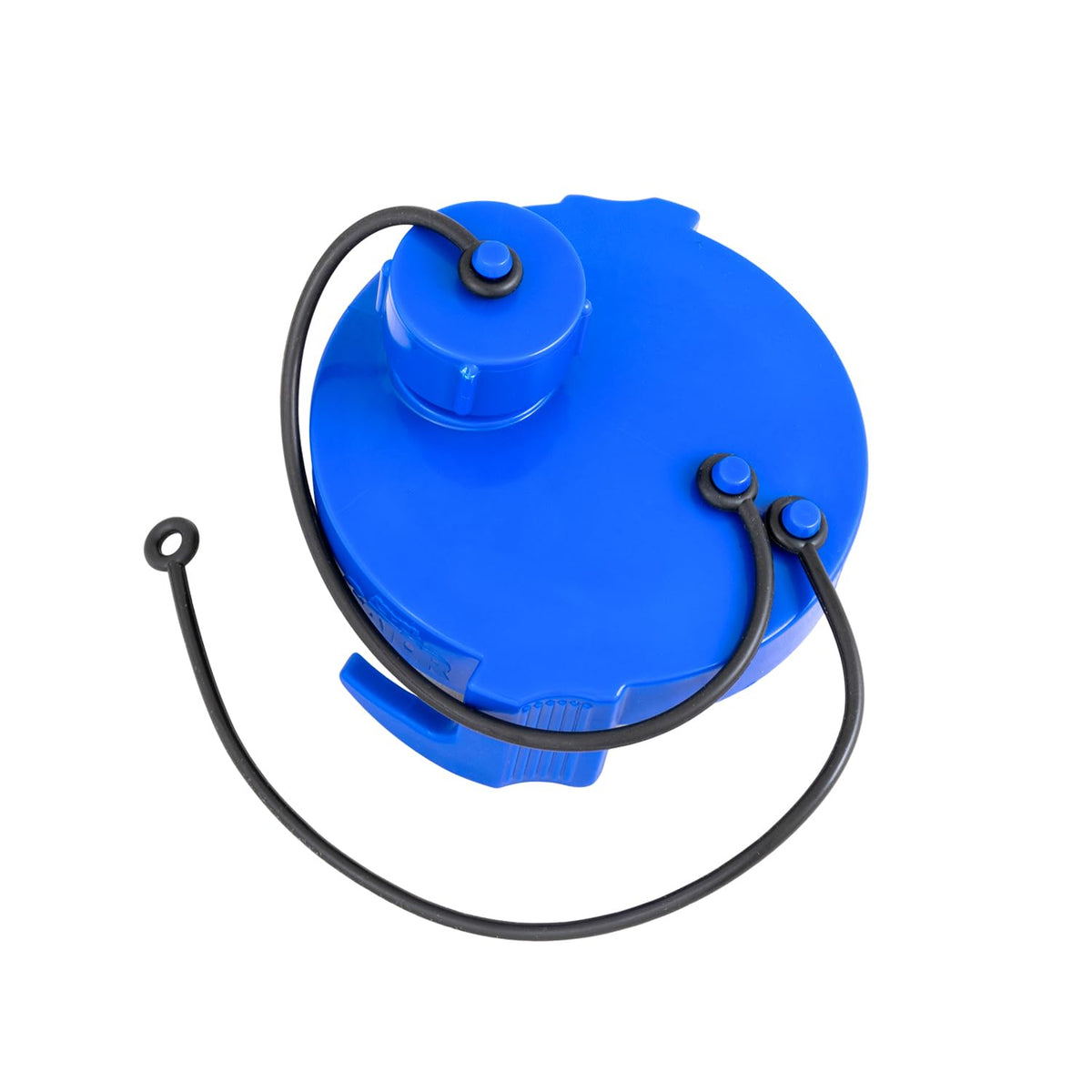 DURAFLEX 22199 Duraflex Sewer Cap 22199, 3 Inch Termination Cap with Bayonet Hook, Blue, ABS Plastic, Retail Packaging